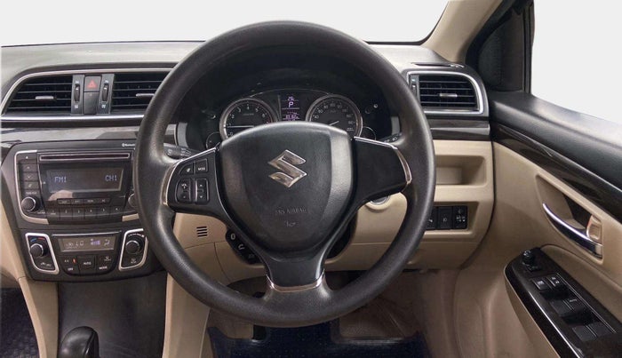 2017 Maruti Ciaz ZETA 1.4  AT PETROL, Petrol, Automatic, 65,154 km, Steering Wheel Close Up