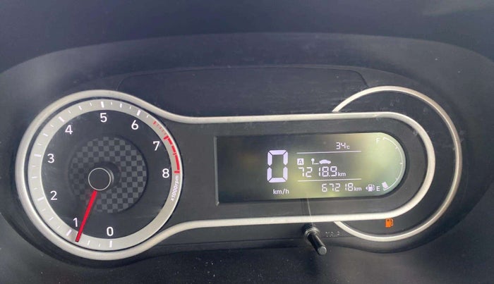 2021 Hyundai GRAND I10 NIOS SPORTZ 1.2 KAPPA VTVT, Petrol, Manual, 67,210 km, Odometer Image