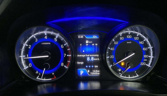 2019 Maruti Baleno ZETA CVT PETROL 1.2, Petrol, Automatic, 72,031 km, Odometer Image