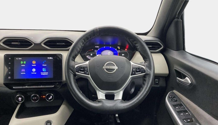 2022 Nissan MAGNITE XV TURBO CVT, Petrol, Automatic, 31,413 km, Steering Wheel Close Up