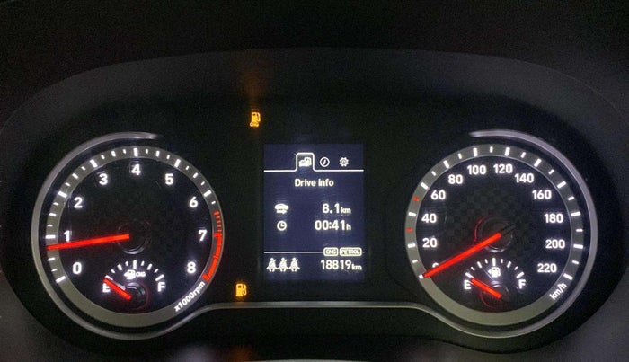 2024 Hyundai AURA SX 1.2 CNG, CNG, Manual, 18,810 km, Odometer Image