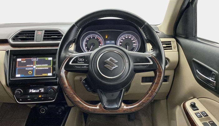 2018 Maruti Dzire ZXI PLUS AMT, Petrol, Automatic, 48,896 km, Steering Wheel Close Up
