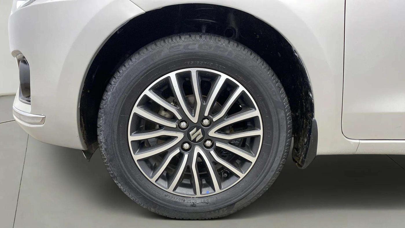2018 Maruti Dzire ZXI PLUS AMT, Petrol, Automatic, 48,896 km, Left Front Wheel