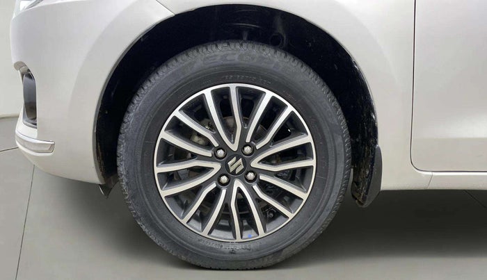 2018 Maruti Dzire ZXI PLUS AMT, Petrol, Automatic, 48,896 km, Left Front Wheel