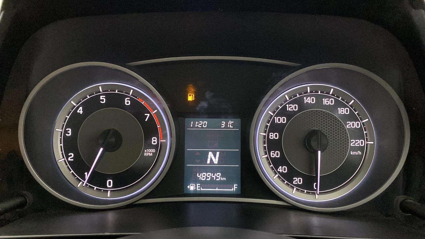 2018 Maruti Dzire ZXI PLUS AMT, Petrol, Automatic, 48,896 km, Odometer Image