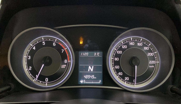 2018 Maruti Dzire ZXI PLUS AMT, Petrol, Automatic, 48,896 km, Odometer Image
