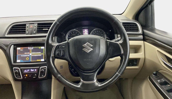 2017 Maruti Ciaz ALPHA 1.4 PETROL, Petrol, Manual, 51,000 km, Steering Wheel Close Up