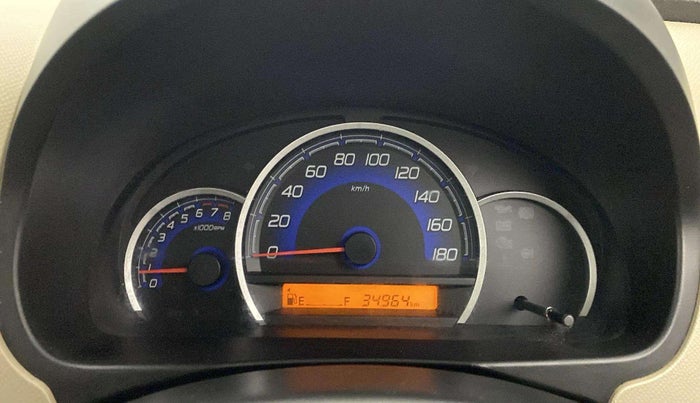 2017 Maruti Wagon R 1.0 VXI, Petrol, Manual, 34,933 km, Odometer Image