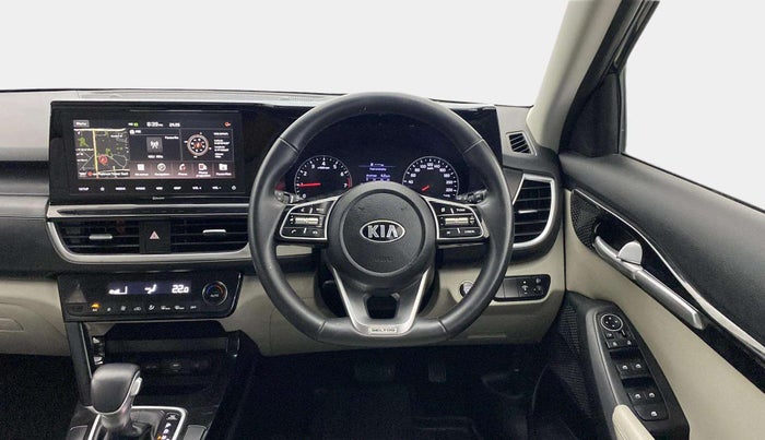 2019 KIA SELTOS HTX IVT 1.5 PETROL, Petrol, Automatic, 65,192 km, Steering Wheel Close Up