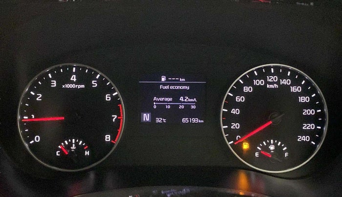 2019 KIA SELTOS HTX IVT 1.5 PETROL, Petrol, Automatic, 65,192 km, Odometer Image