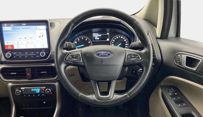 2019 Ford Ecosport TITANIUM + 1.5L PETROL, Petrol, Manual, 70,325 km, Steering Wheel Close Up