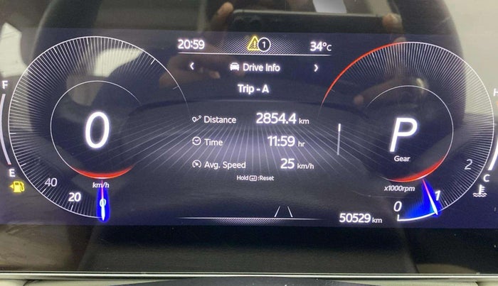 2021 Mahindra XUV700 AX 7 P AT 7 STR, Petrol, Automatic, 50,525 km, Odometer Image