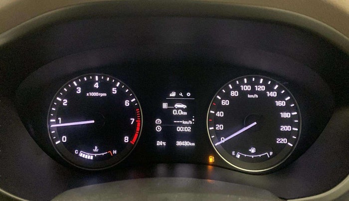 2017 Hyundai Elite i20 ASTA 1.2 (O), Petrol, Manual, 38,429 km, Odometer Image