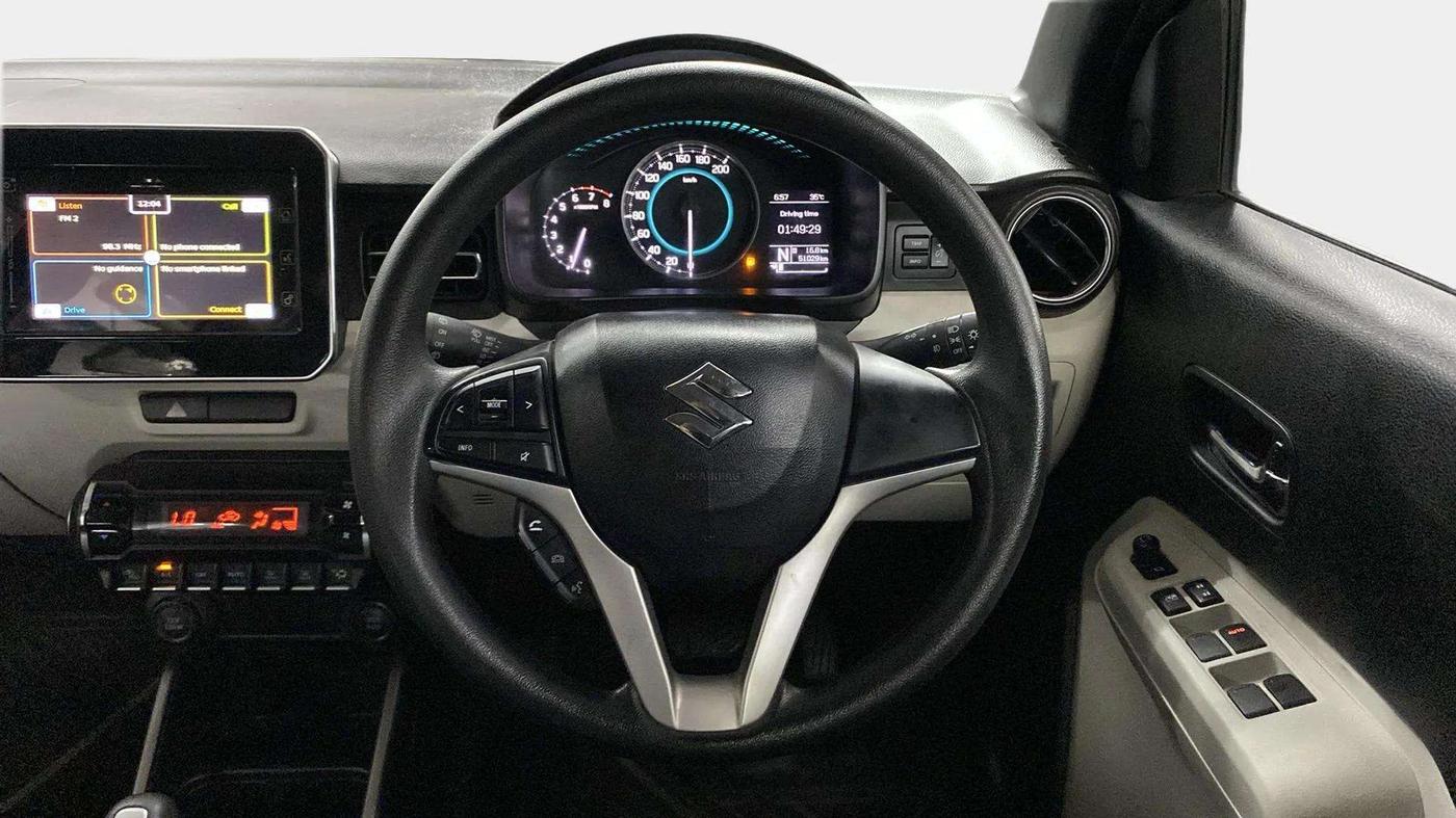 2019 Maruti IGNIS ALPHA 1.2 AMT, Petrol, Automatic, 51,380 km, Steering Wheel Close Up