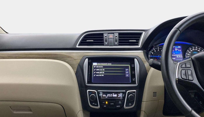 2020 Maruti Ciaz ALPHA 1.5 SHVS PETROL, Petrol, Manual, 47,686 km, Air Conditioner