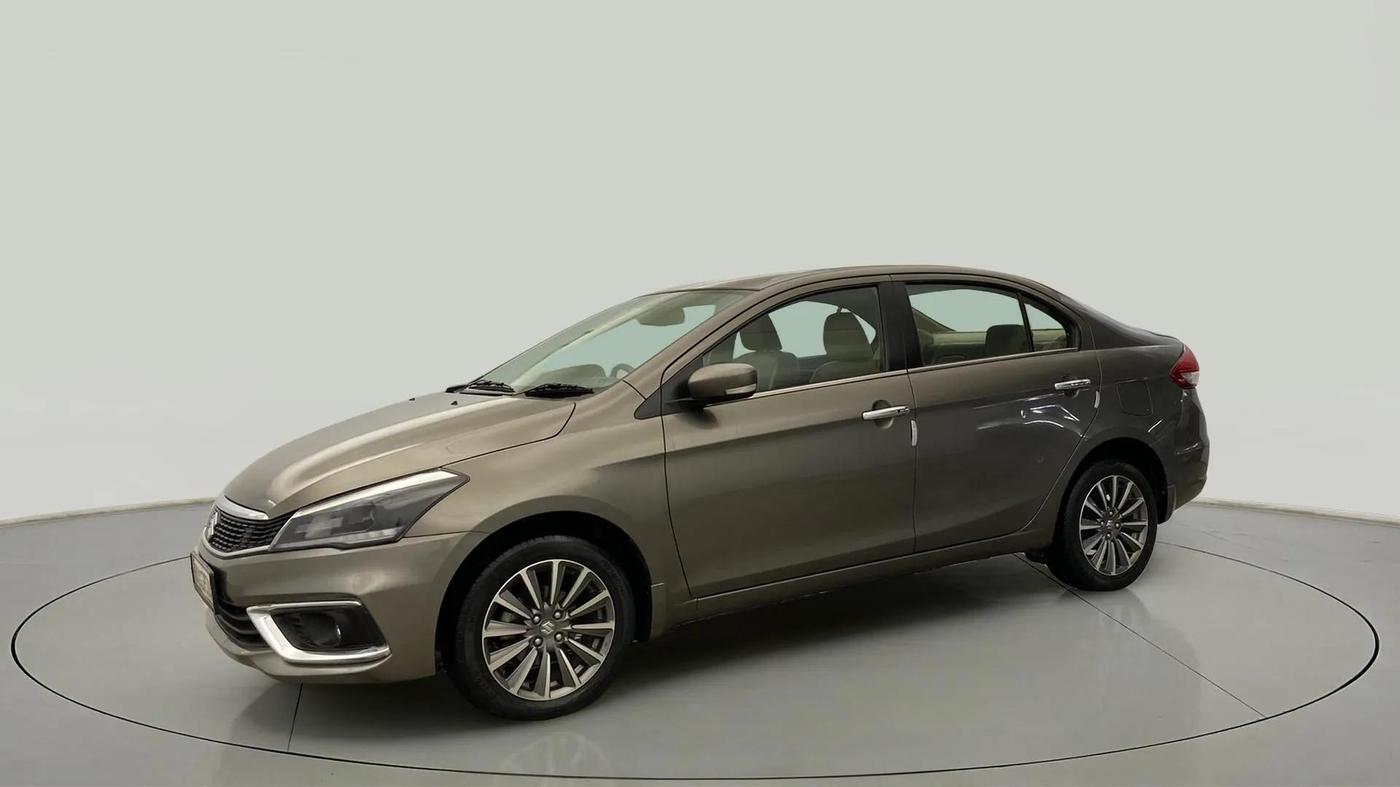2020 Maruti Ciaz ALPHA 1.5 SHVS PETROL, Petrol, Manual, 47,686 km, Left Front Diagonal