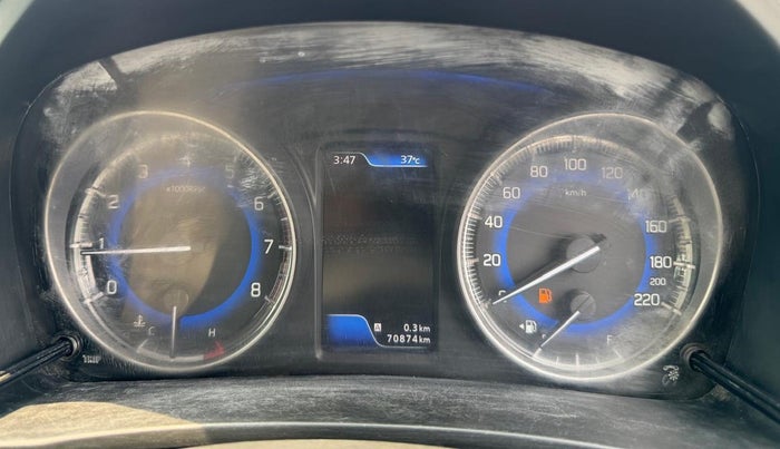 2016 Maruti Baleno ALPHA PETROL 1.2, Petrol, Manual, 70,874 km, Odometer Image