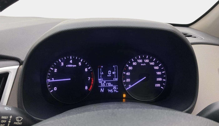 2016 Hyundai Creta SX PLUS AT 1.6 PETROL, Petrol, Automatic, 74,489 km, Odometer Image
