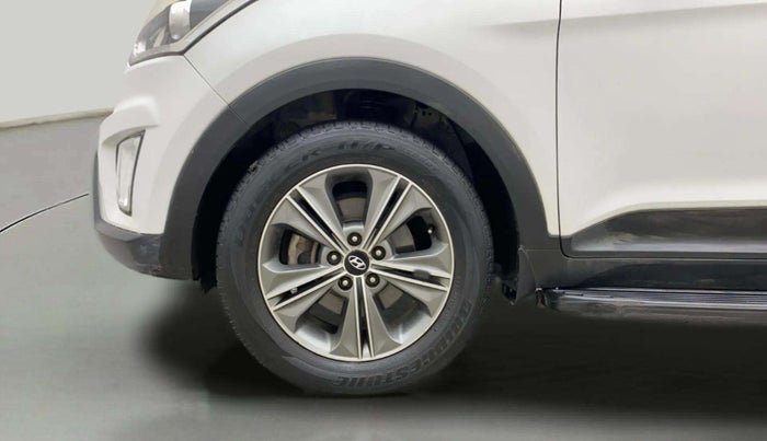 2016 Hyundai Creta SX PLUS AT 1.6 PETROL, Petrol, Automatic, 74,489 km, Left Front Wheel