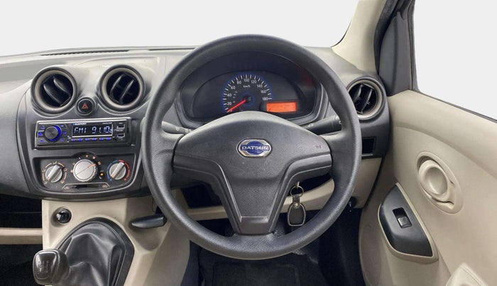 2017 Datsun Go T, Petrol, Manual, 31,147 km, Steering Wheel Close Up
