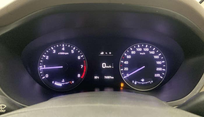 2016 Hyundai Elite i20 ASTA 1.2 (O), Petrol, Manual, 79,379 km, Odometer Image