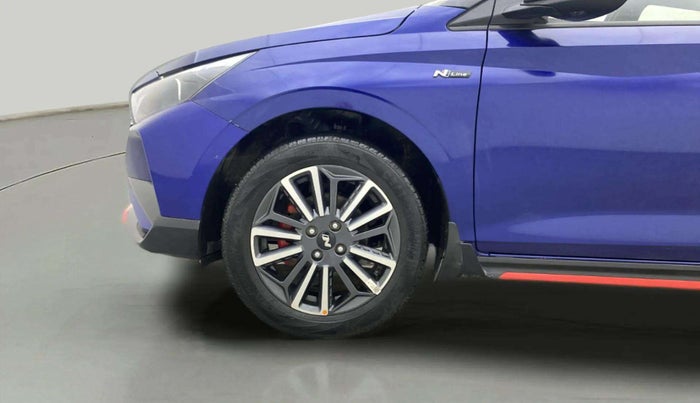 2021 Hyundai NEW I20 N LINE N8 1.0 TURBO GDI DCT DUAL TONE, Petrol, Automatic, 35,449 km, Left Front Wheel