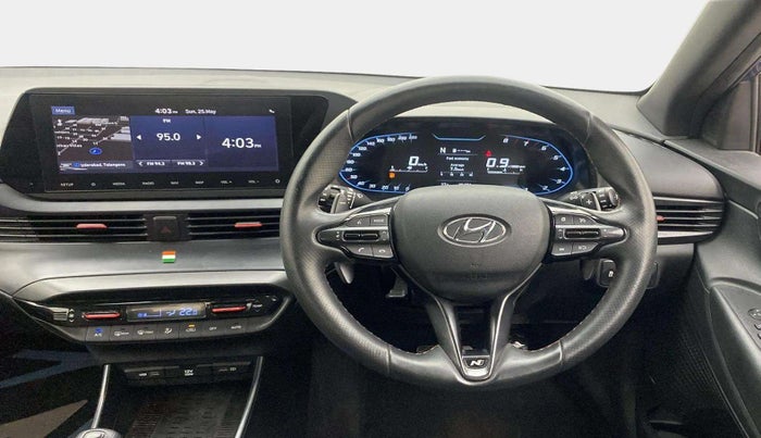 2021 Hyundai NEW I20 N LINE N8 1.0 TURBO GDI DCT DUAL TONE, Petrol, Automatic, 35,449 km, Steering Wheel Close Up