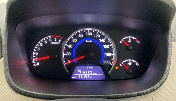 2018 Hyundai Grand i10 MAGNA AT 1.2 KAPPA VTVT, Petrol, Automatic, 36,171 km, Odometer Image