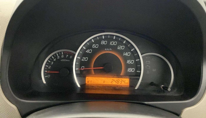 2015 Maruti Wagon R 1.0 VXI, Petrol, Manual, 24,834 km, Odometer Image