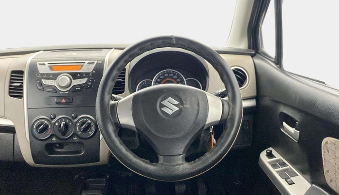 2015 Maruti Wagon R 1.0 VXI, Petrol, Manual, 24,834 km, Steering Wheel Close Up