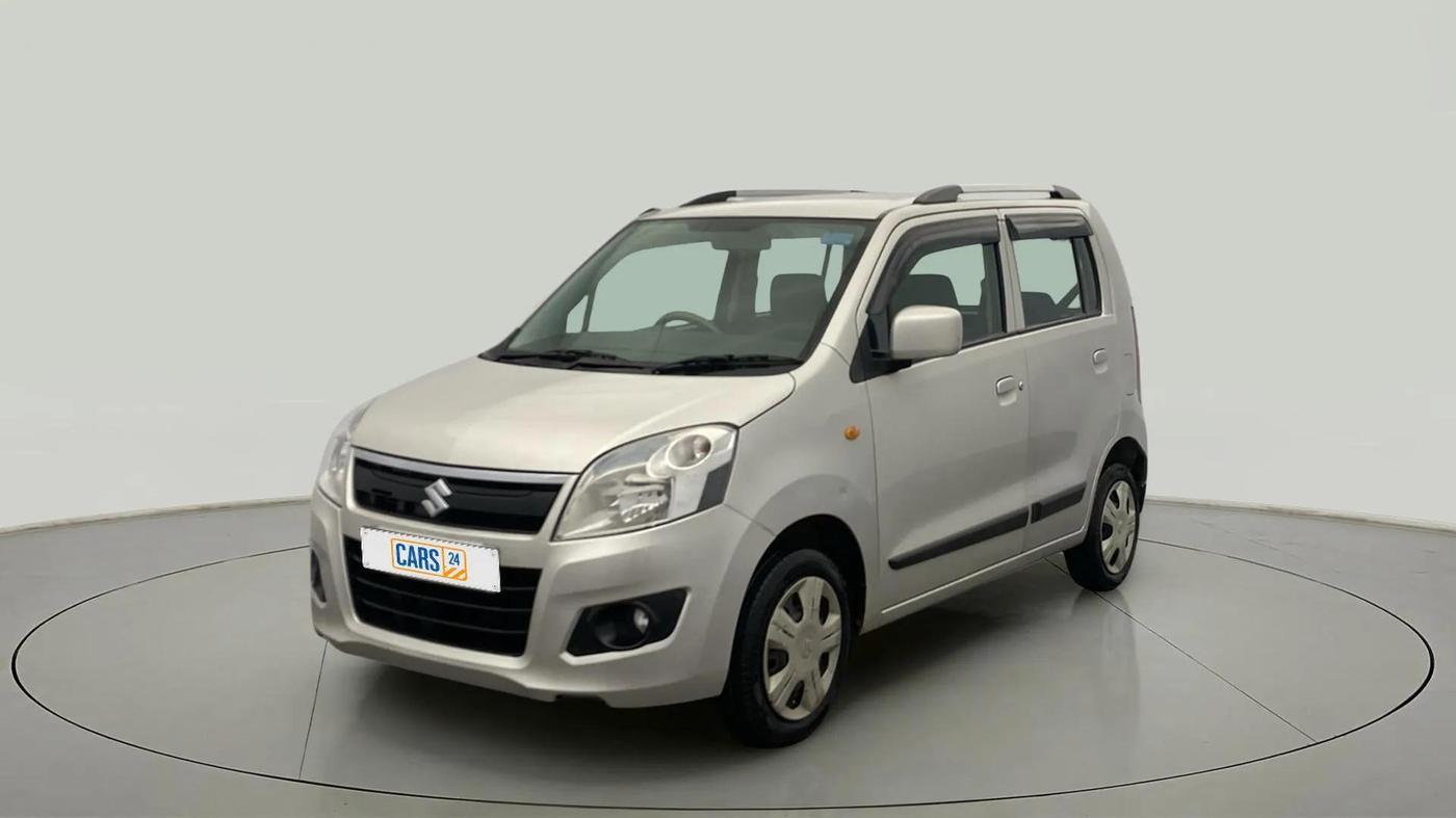 2015 Maruti Wagon R 1.0 VXI, Petrol, Manual, 24,834 km, Left Front Diagonal