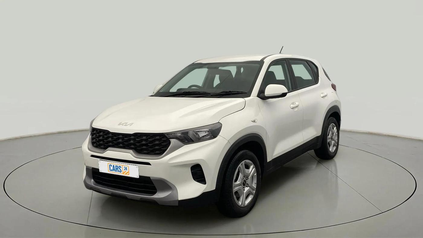 2023 KIA SONET HTK 1.2 PETROL MT, Petrol, Manual, 39,299 km, Left Front Diagonal