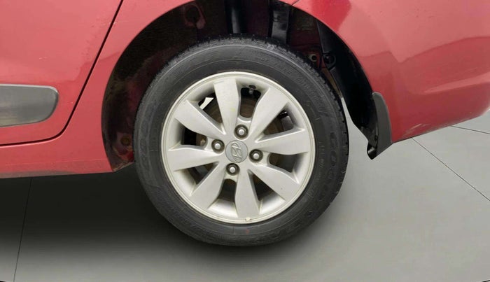 2014 Hyundai Xcent S (O) 1.2, Petrol, Manual, 20,522 km, Left Rear Wheel