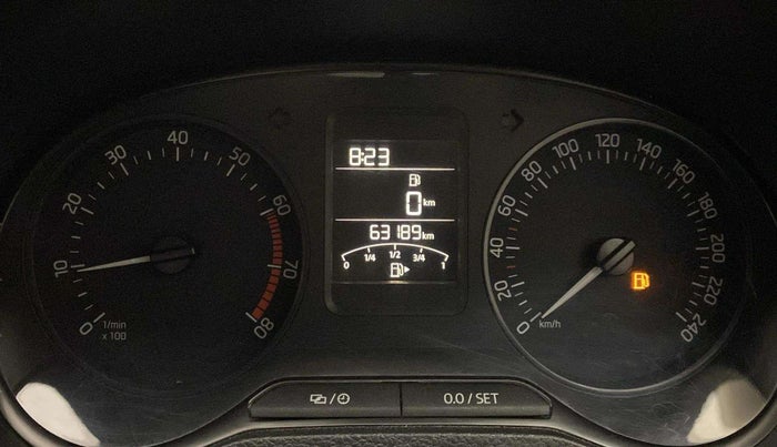 2021 Skoda Rapid 1.0 AMBITION TSI MT, Petrol, Manual, 63,159 km, Odometer Image