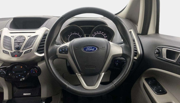 2015 Ford Ecosport TITANIUM 1.5L PETROL, Petrol, Manual, 78,543 km, Steering Wheel Close Up