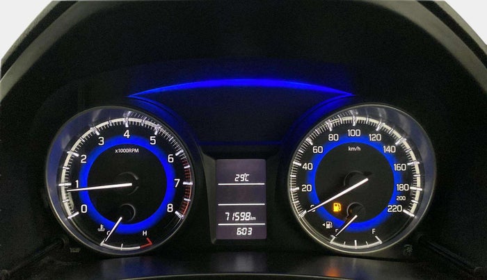 2016 Maruti Baleno DELTA PETROL 1.2, Petrol, Manual, 71,578 km, Odometer Image