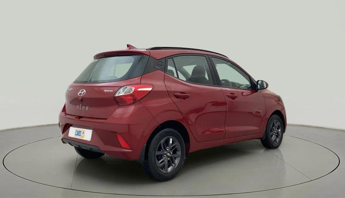 2021 Hyundai GRAND I10 NIOS SPORTZ 1.2 KAPPA VTVT, Petrol, Manual, 12,424 km, Right Back Diagonal