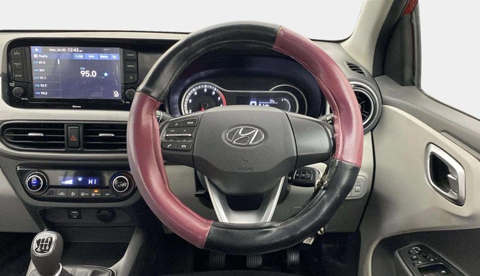 2021 Hyundai GRAND I10 NIOS SPORTZ 1.2 KAPPA VTVT, Petrol, Manual, 12,424 km, Steering Wheel Close Up
