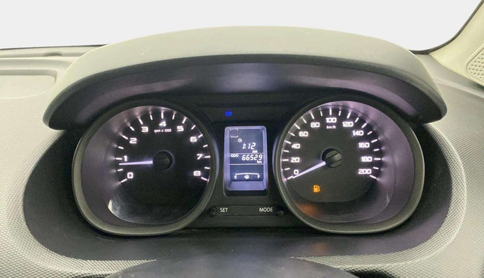 2016 Tata Tiago XM PETROL, Petrol, Manual, 66,520 km, Odometer Image