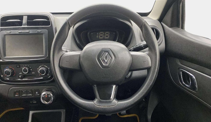 2018 Renault Kwid RXT 1.0 AMT (O), Petrol, Automatic, 51,522 km, Steering Wheel Close Up