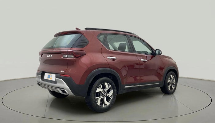 2022 KIA SONET HTX 1.0 DCT, Petrol, Automatic, 9,092 km, Right Back Diagonal