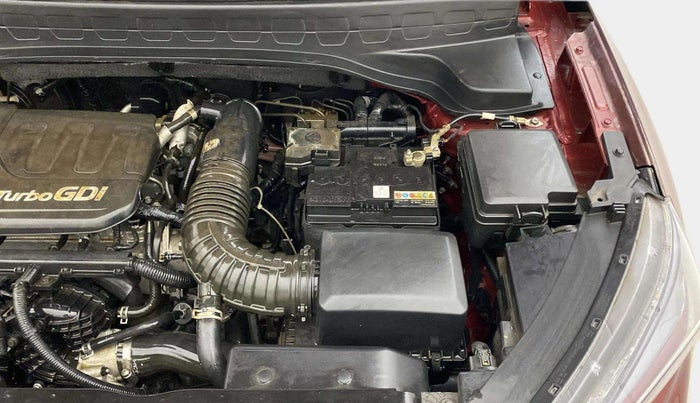2022 KIA SONET HTX 1.0 DCT, Petrol, Automatic, 9,092 km, Engine View - Left