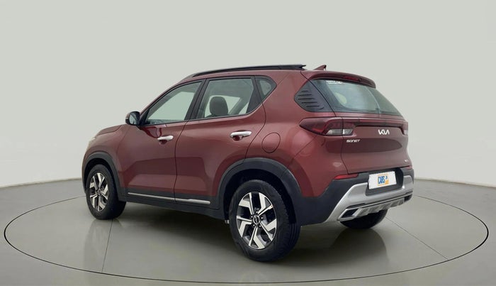 2022 KIA SONET HTX 1.0 DCT, Petrol, Automatic, 9,092 km, Left Back Diagonal