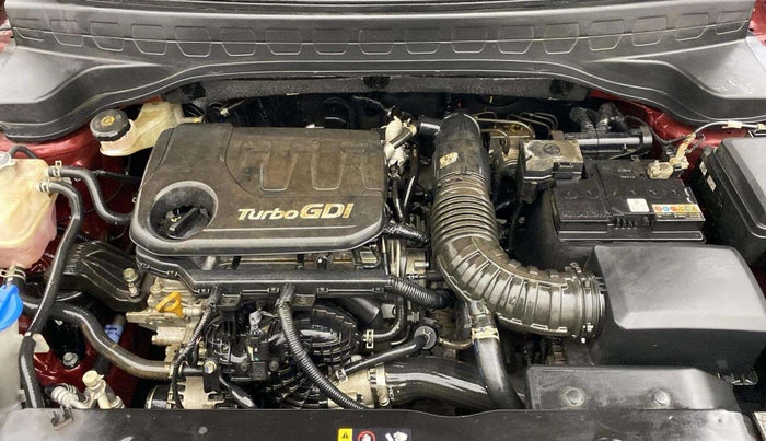 2022 KIA SONET HTX 1.0 DCT, Petrol, Automatic, 9,092 km, Engine View