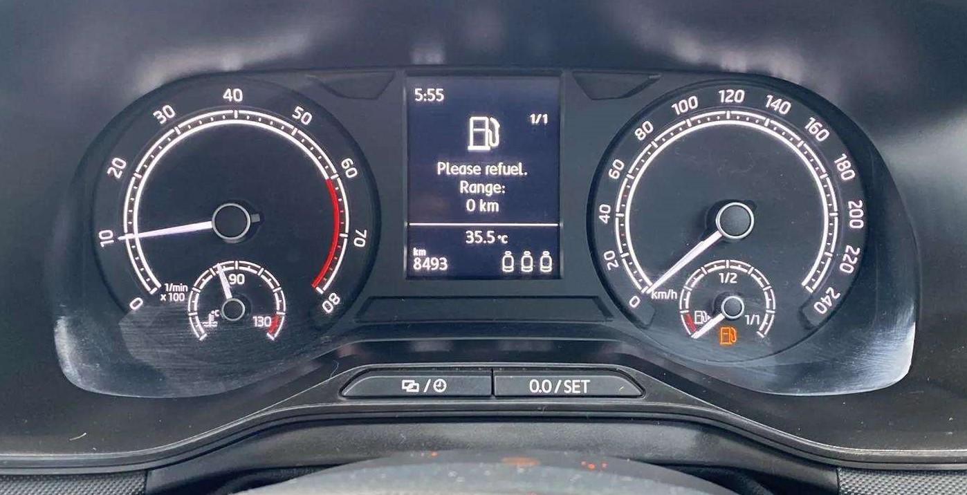 2024 Skoda KUSHAQ ACTIVE 1.0L TSI MT, Petrol, Manual, 8,532 km, Odometer Image