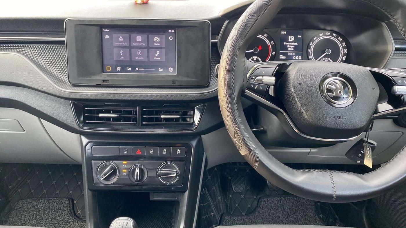 2024 Skoda KUSHAQ ACTIVE 1.0L TSI MT, Petrol, Manual, 8,532 km, Air Conditioner