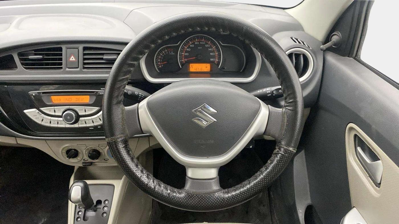 2019 Maruti Alto K10 VXI AMT, Petrol, Automatic, 46,764 km, Steering Wheel Close Up