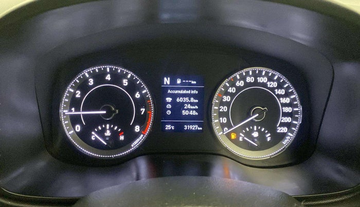 2022 Hyundai VENUE SX 1.0 TURBO IMT, Petrol, Manual, 31,882 km, Odometer Image
