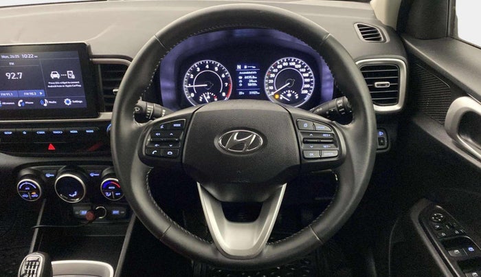2022 Hyundai VENUE SX 1.0 TURBO IMT, Petrol, Manual, 31,882 km, Steering Wheel Close Up