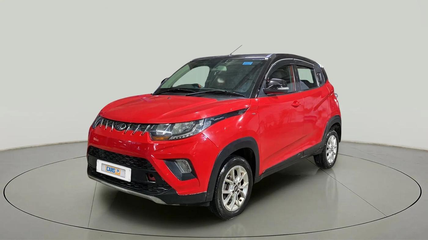 2019 Mahindra KUV 100 NXT K8 P 6 STR, Petrol, Manual, 83,258 km, Left Front Diagonal